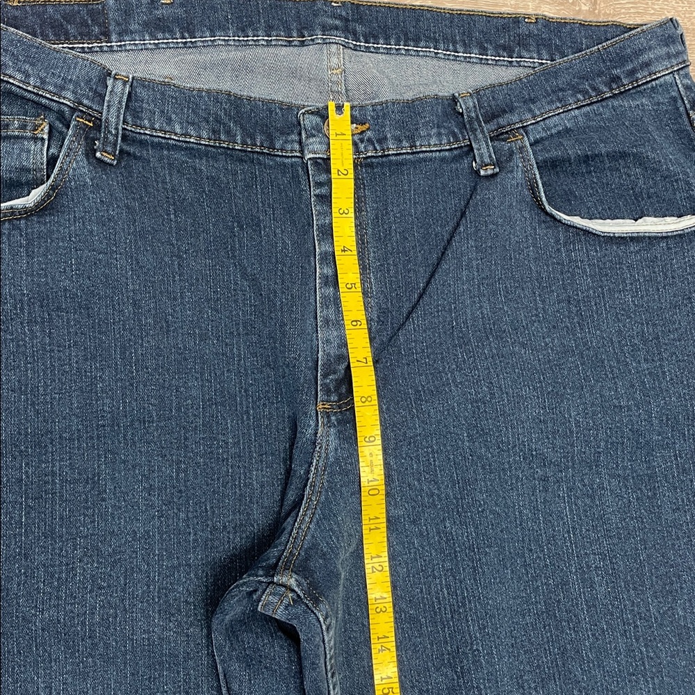 Riders By Lee Dark Wash Denim Jeans 157226H Size 22W - Picture 9 of 15